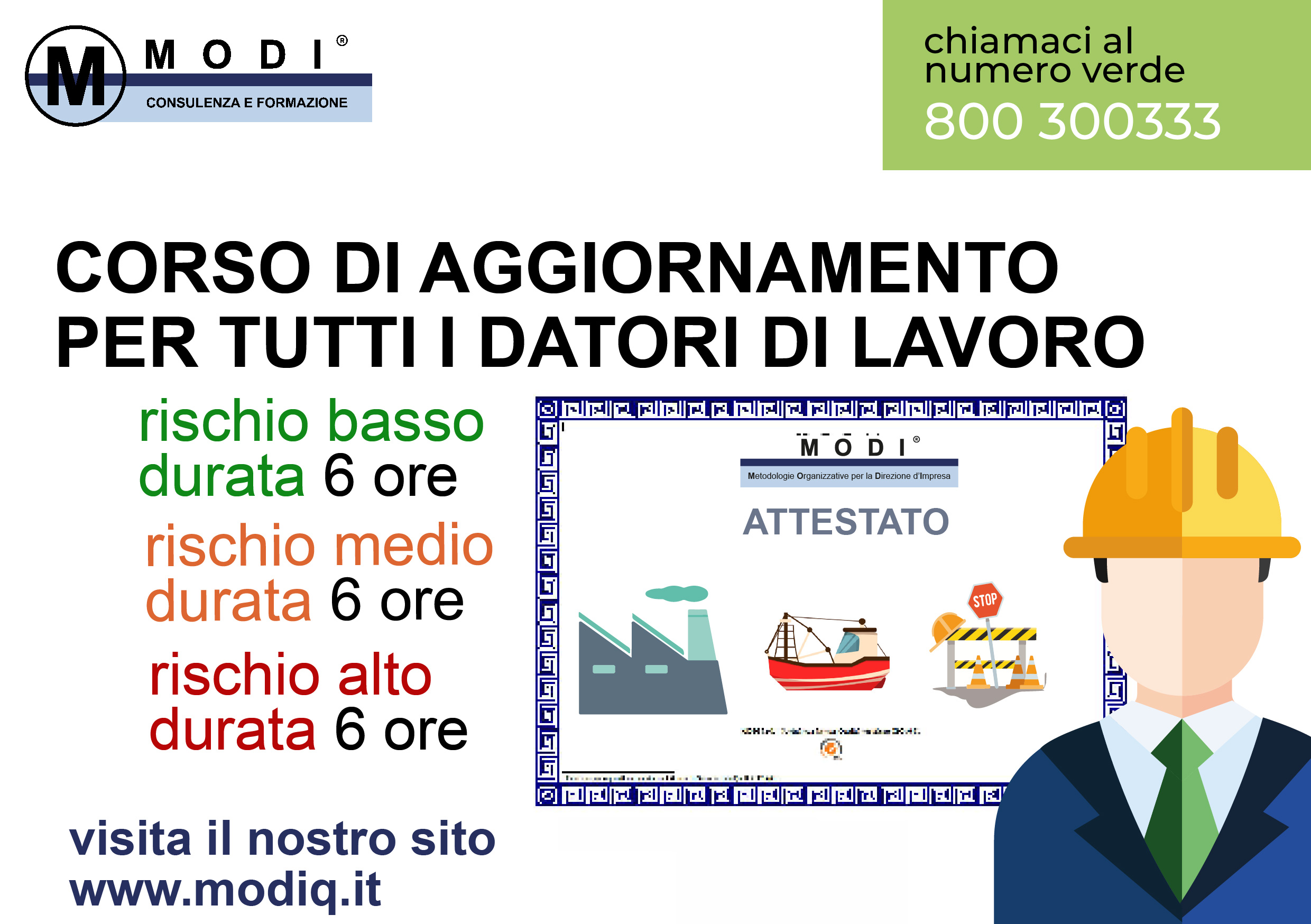 Datore di Lavoro aggiornamento 6 ore