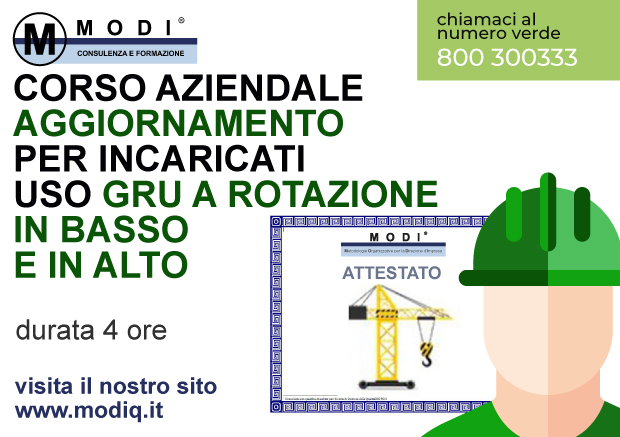 Gru a Rotazione in Basso e in Alto Aggiornamento 4h