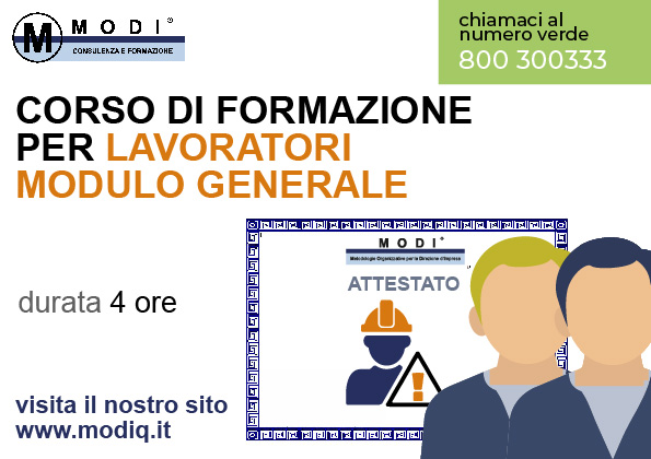 Modulo Generale 4h