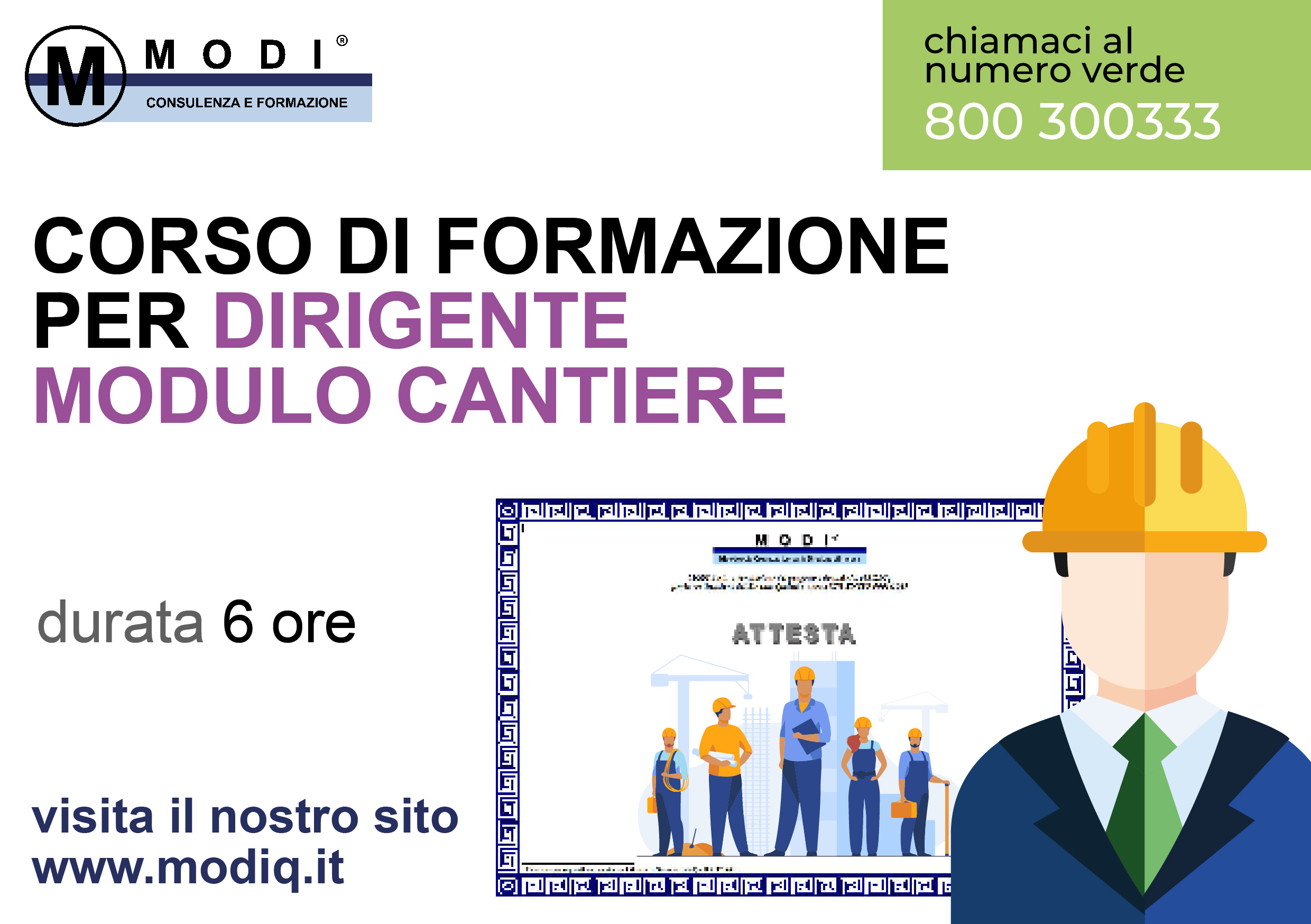 Dirigenti modulo cantiere