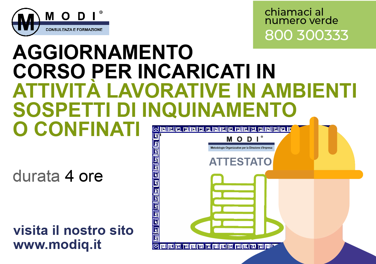Ambienti confinati aggiornamento 4 ore