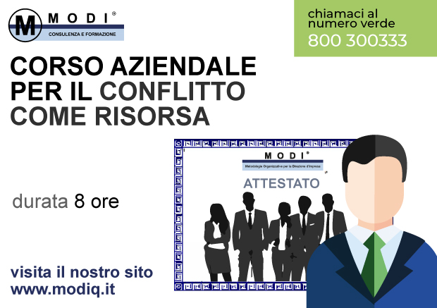 Conflitto come risorsa 8 ore